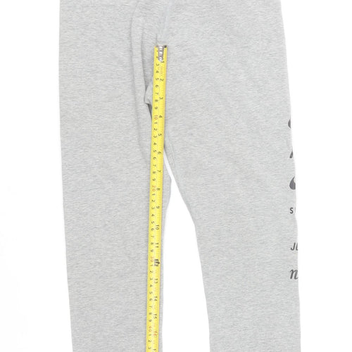 Nike Womens Grey S Leggings Stretch Activewear Sports Tight