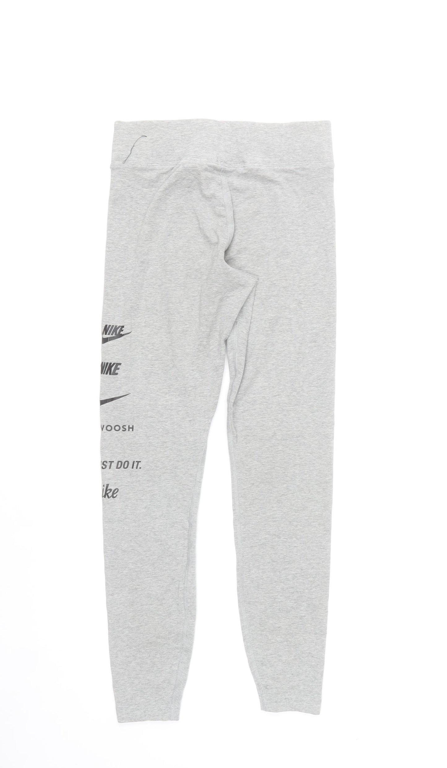 Nike Womens Grey S Leggings Stretch Activewear Sports Tight