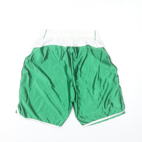 Legea Men's Green Polyester Athletic Shorts Size S