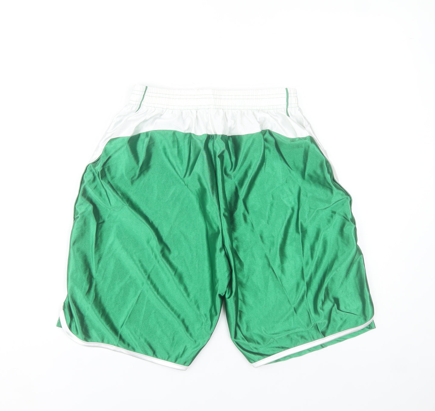 Legea Men's Green Polyester Athletic Shorts Size S