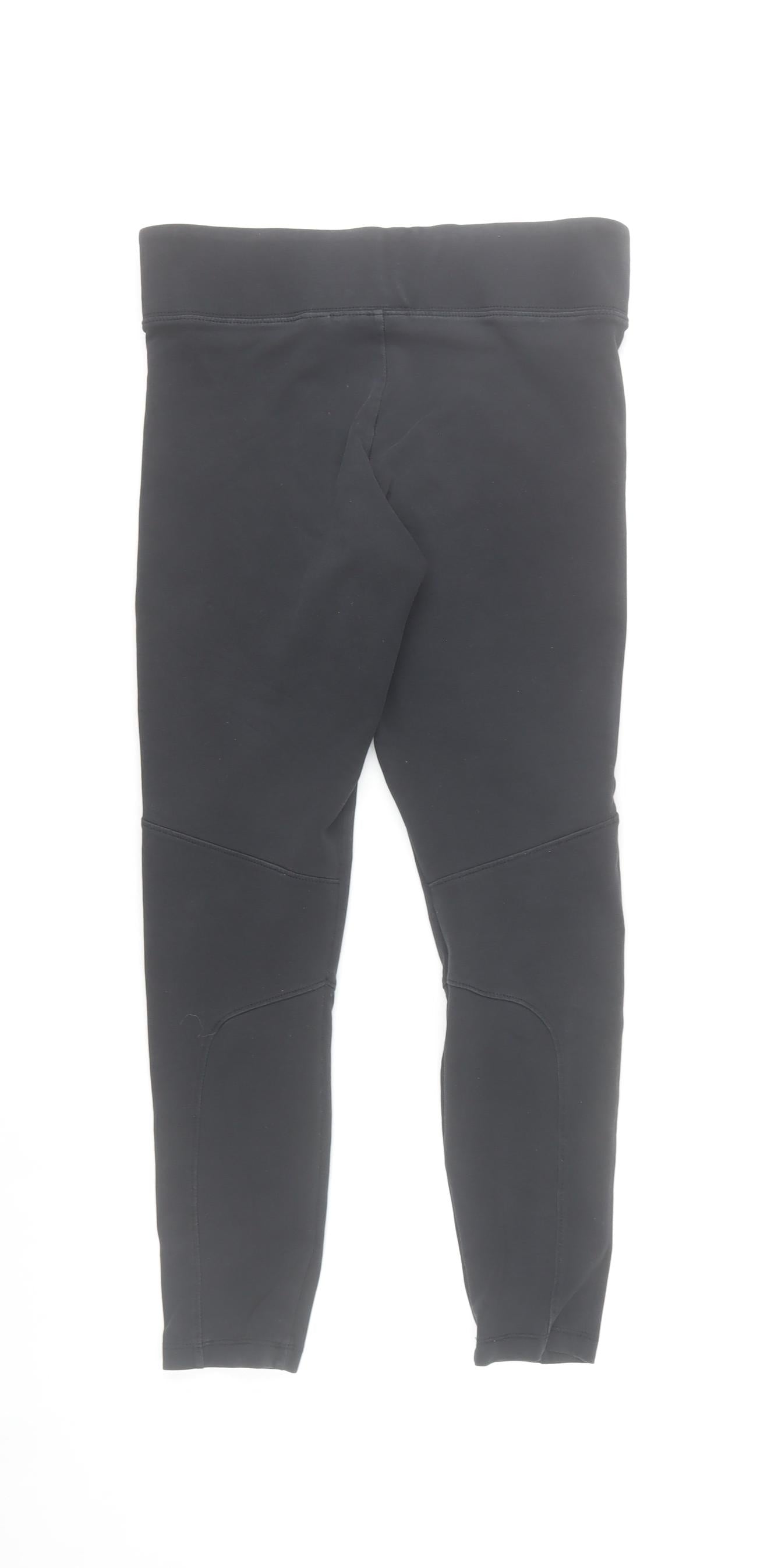 Nike Air Black Womens M Ankle Leggings Elastic Waist Stretch