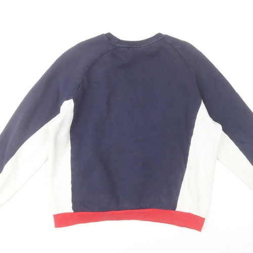 Fila Men's Multicoloured Logo Sweatshirt Pullover M Regular Fit