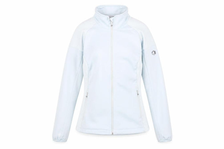 Regatta Womens Blue Softshell Jacket UK 12 Lightweight Outdoor Zip Up