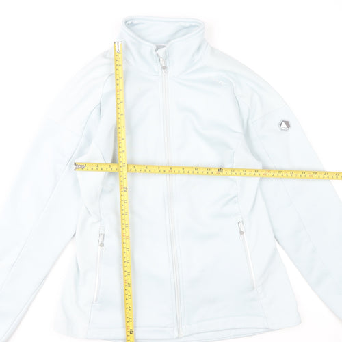 Regatta Womens Blue Softshell Jacket UK 12 Lightweight Outdoor Zip Up