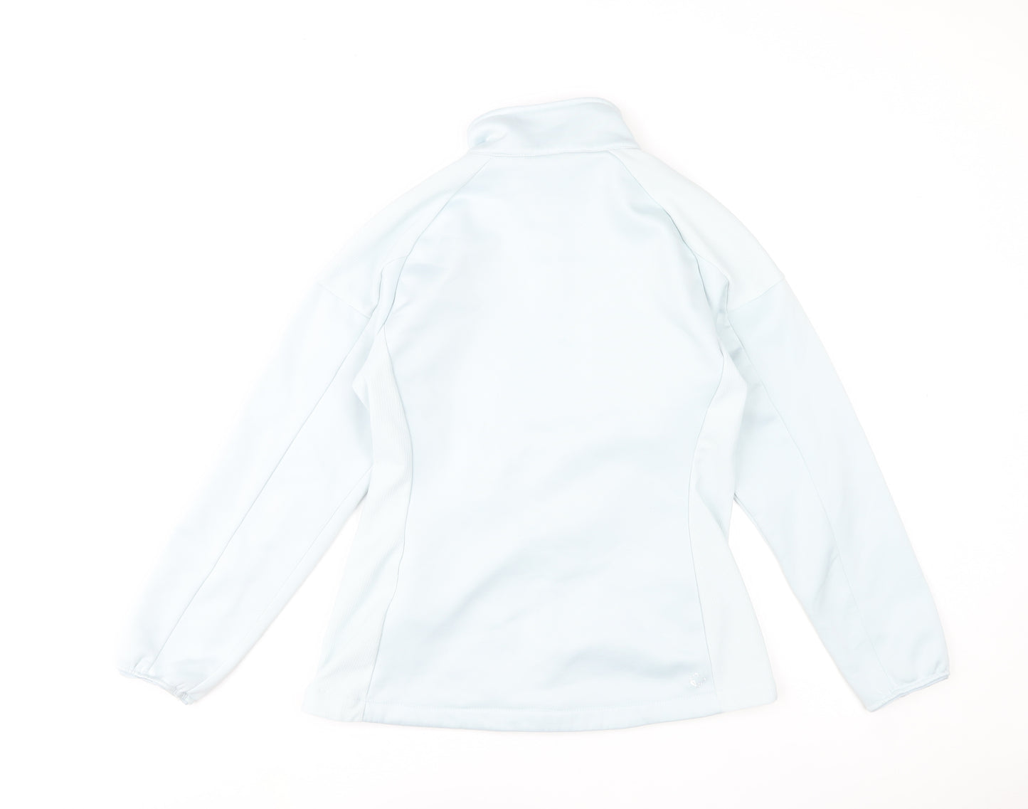 Regatta Womens Blue Softshell Jacket UK 12 Lightweight Outdoor Zip Up