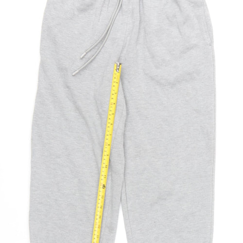 Topshop Women’s Grey Fleece Sweatpants Size S Comfortable Casual Trousers