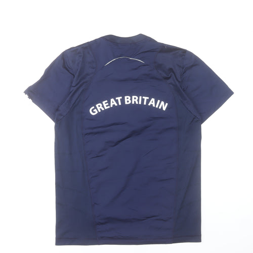 Adidas Men’s Blue Great Britain Athletics T-Shirt Medium