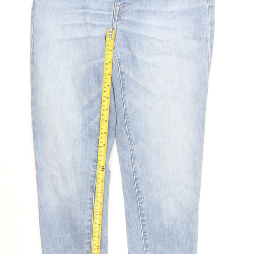 Ralph Lauren Women’s Blue Skinny Jeans Size 8 Mid Rise Denim
