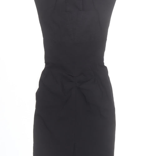 The Pretty Dress Company Women Black Size 10 Sleeveless Bodycon Dress