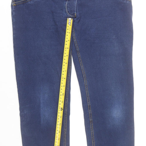 Freddy Womens Blue Maternity Skinny Jeans Size 12 Cotton Blend