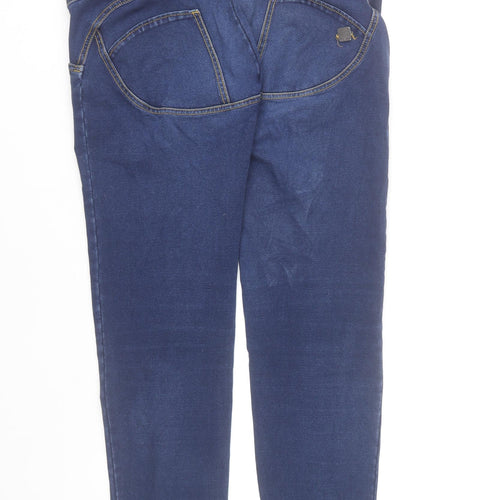 Freddy Womens Blue Maternity Skinny Jeans Size 12 Cotton Blend