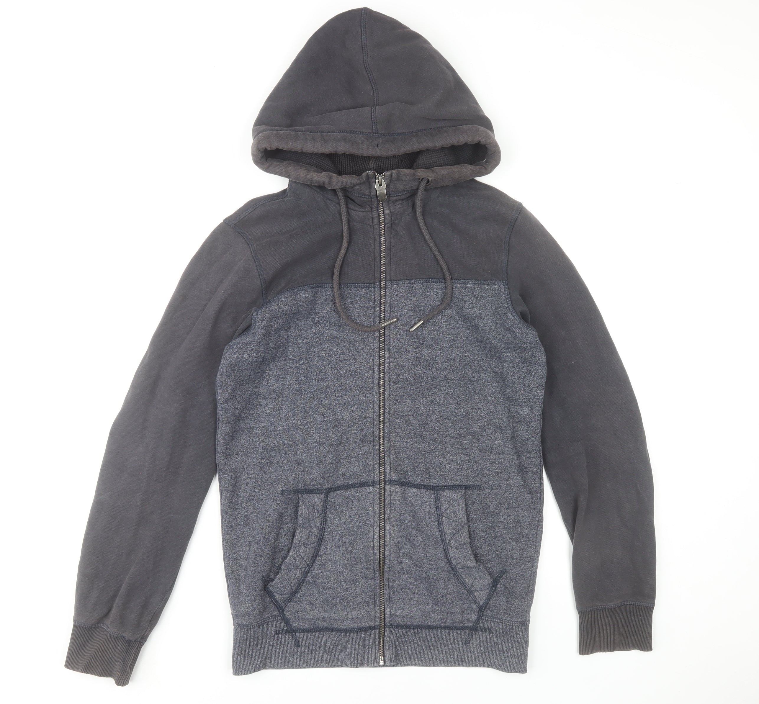 McKenzie Mens Grey Cotton Pullover Hoodie Size XS – Preworn