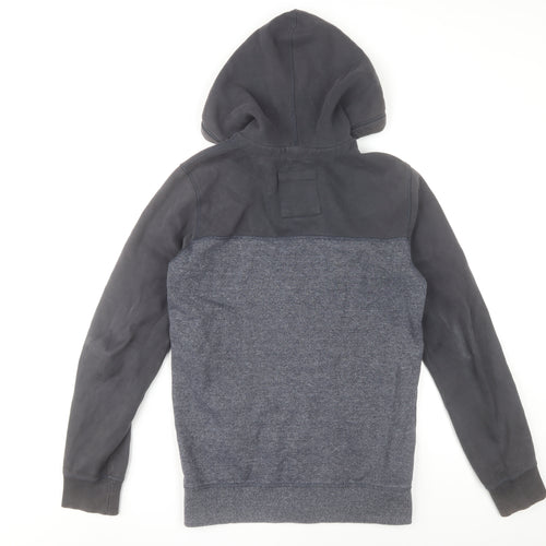 Fat Face Men’s Blue Full Zip Hoodie XS Regular Fit