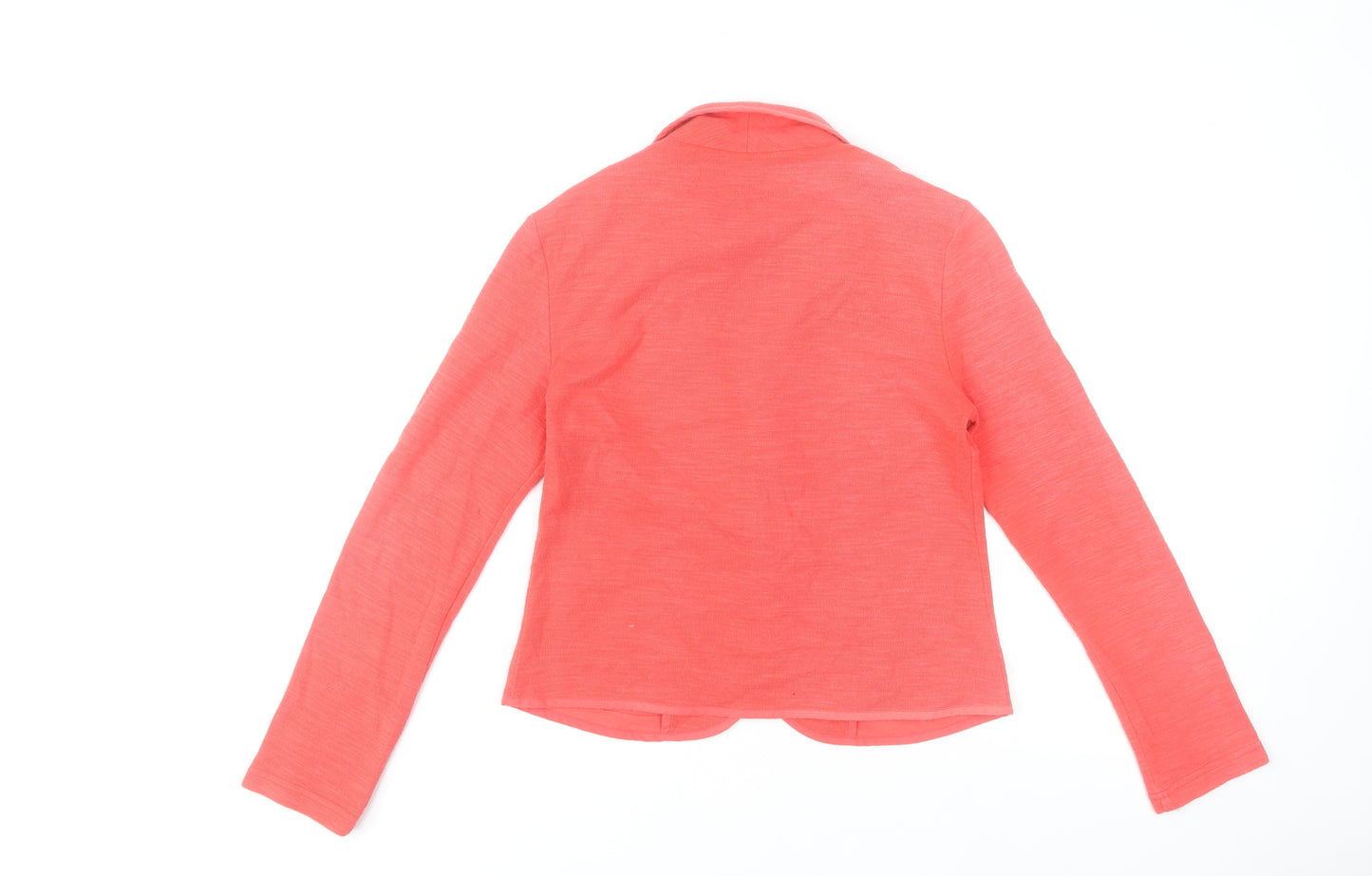 New Look Women’s Pink Cotton Blend Blazer Jacket Size 10