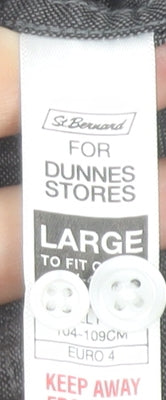 Dunnes Stores Mens Grey Long Sleeve Regular Fit Cotton Oxford Shirt L