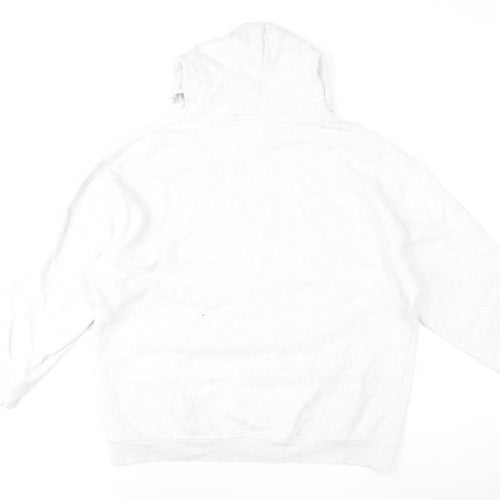 4th + Reckless Women's Grey Paris Hoodie UK 12 Pullover Sweatshirt