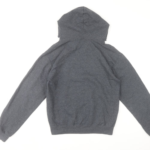 Jerzees Women’s Grey Niagara Falls Hoodie Small Cotton Blend Pullover
