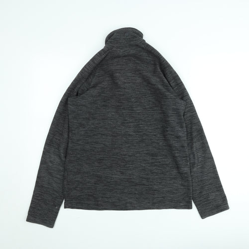 Mountain Warehouse Men's Grey XS 1/4 Zip Fleece Pullover Sweatshirt