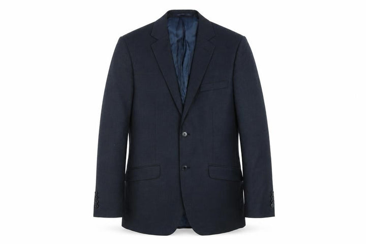 Marco Capelli Men's Blue 38R Wool Blend Formal Blazer Jacket