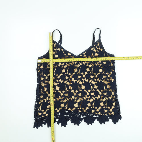 Vero Moda Women's Blue Lace Camisole Top Size M