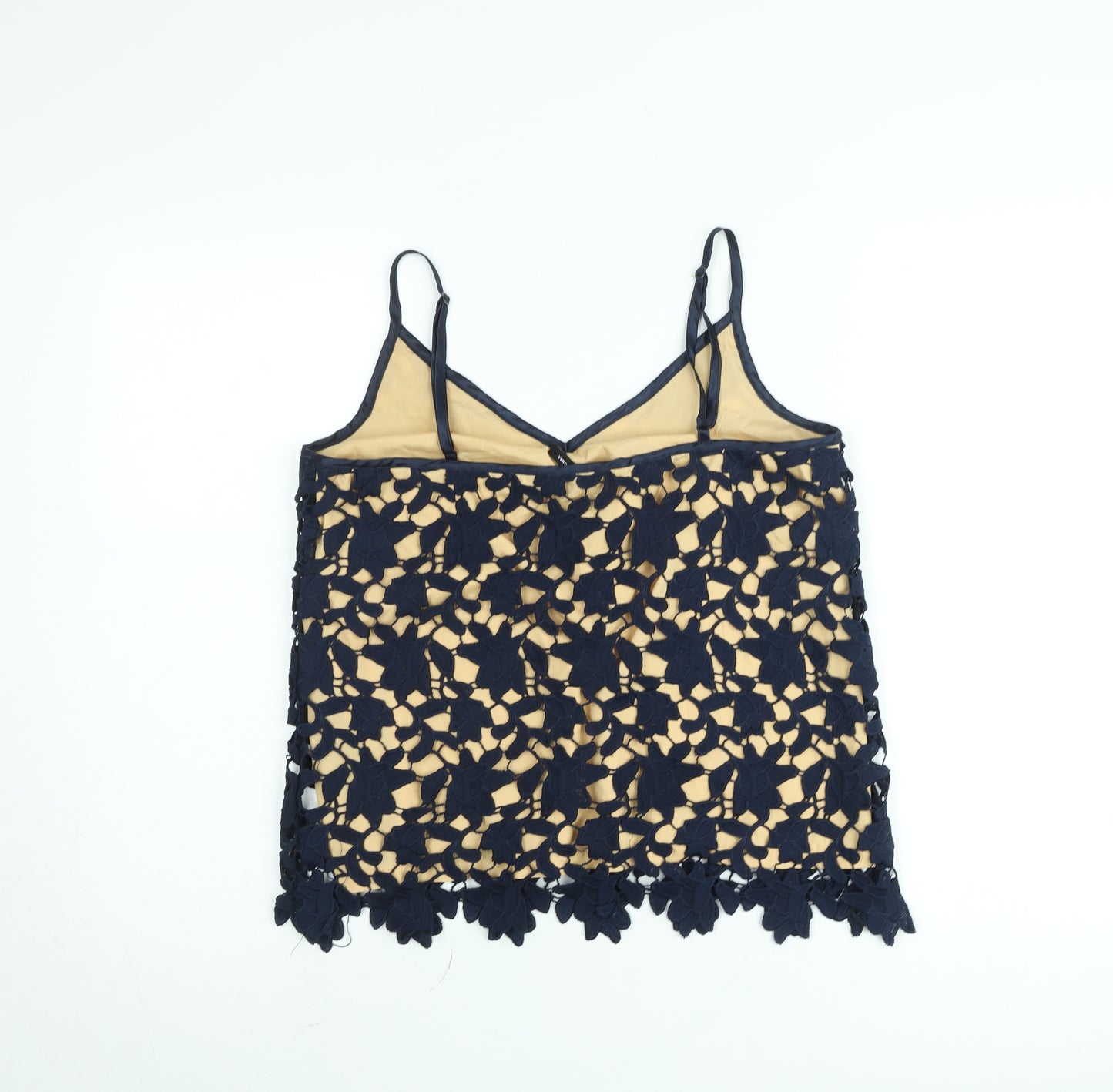 Vero Moda Women's Blue Lace Camisole Top Size M