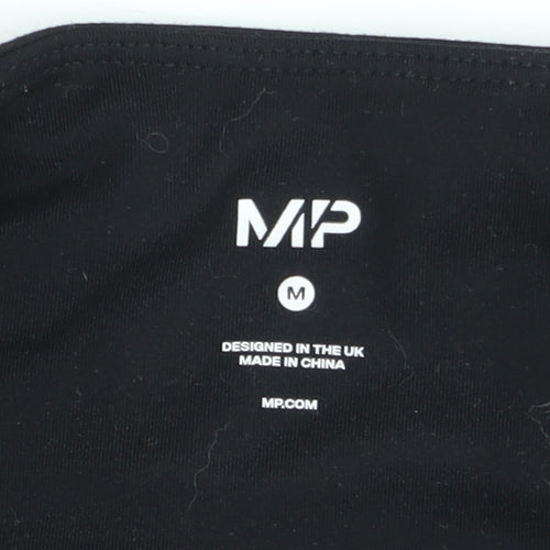 MP Women's Black Medium Capri Leggings Activewear Stretchy Gym