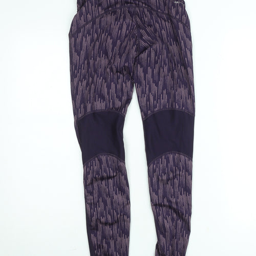 Nike Women's Purple Dri-FIT Running Leggings Size S