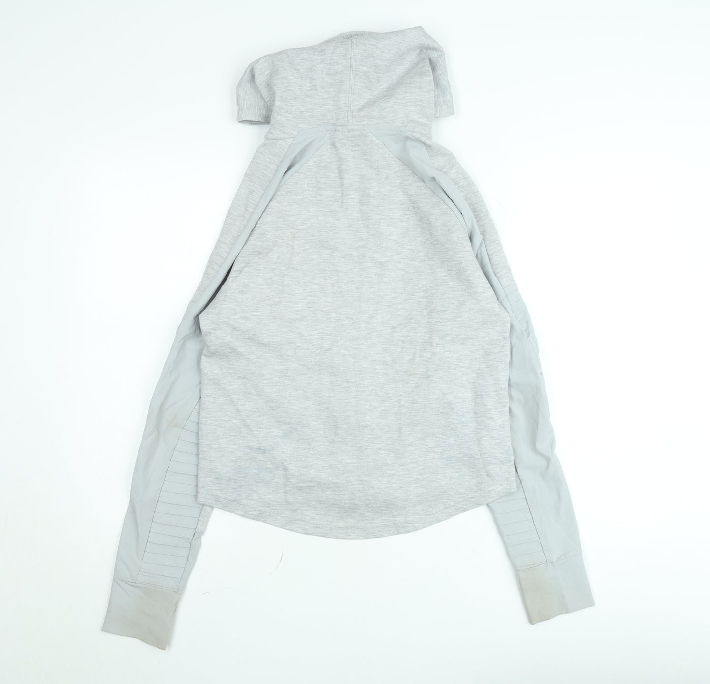 Puma Mens Grey XS Full Zip Hooded Athletic Hoodie