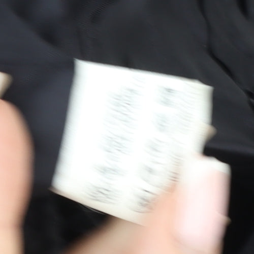 Basler Women Black Polka Dot Pleated Midi Skirt Size 12