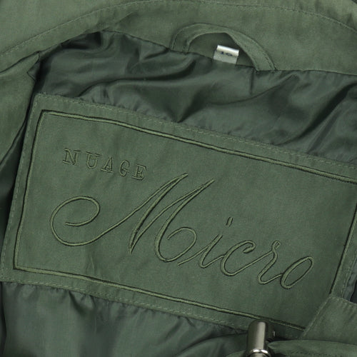 Nuage Micro Men's Green L Parka Jacket Hooded Water Resistant Outdoor Coat