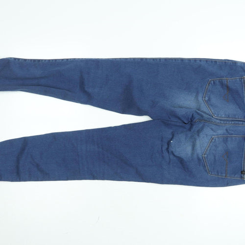 Noisy May Women's Blue Skinny Denim Jeans M/L L32 Slim Fit Stretch
