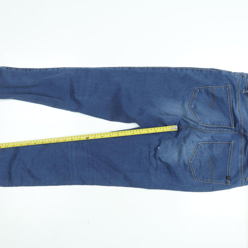 Noisy May Women's Blue Skinny Denim Jeans M/L L32 Slim Fit Stretch