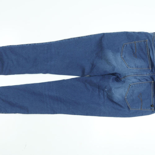 Noisy May Women's Blue Skinny Denim Jeans M/L L32 Slim Fit Stretch