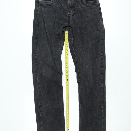 Dunnes Stores Men's Black Straight Fit Denim Jeans W32 L34