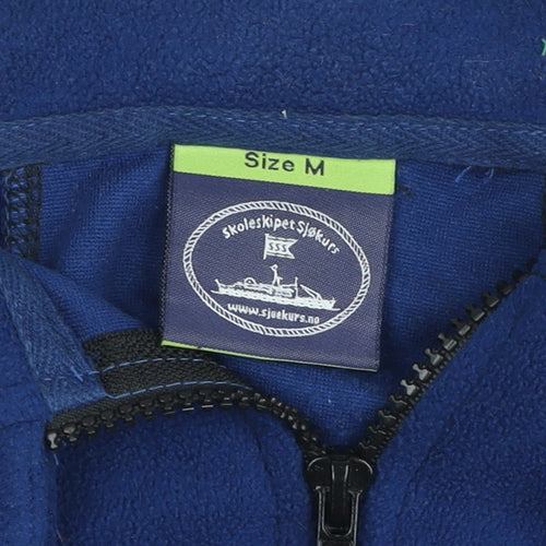 Skoleskipet Sjokurs Men's Blue Fleece Full Zip Sweatshirt M
