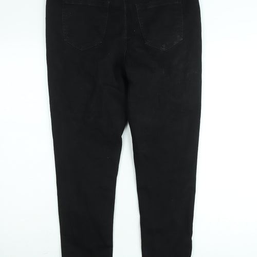 F&F Black Slim Fit Stretch Denim Skinny Jeans Men’s UK 16