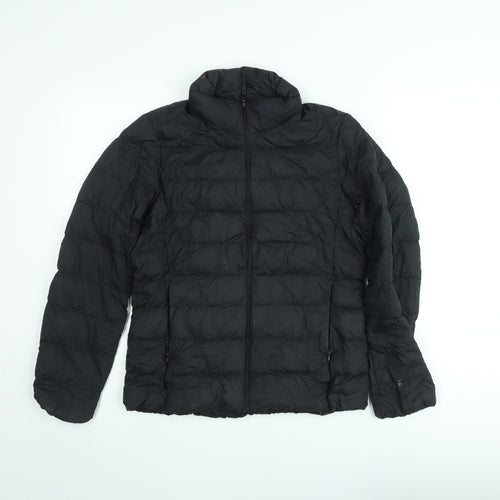 Uniqlo Boys Black S Ultra Light Down Puffer Jacket