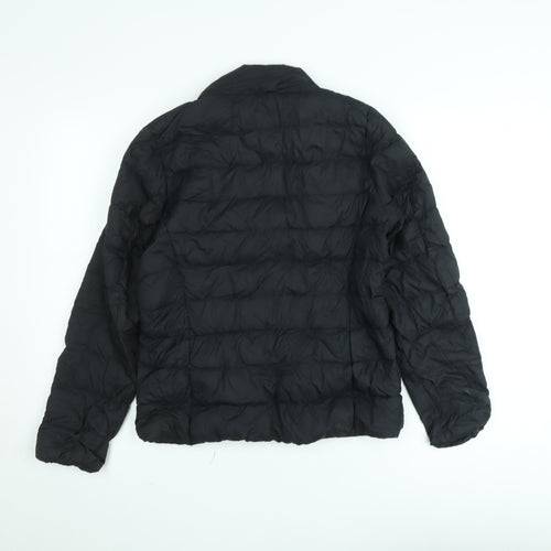 Uniqlo Boys Black S Ultra Light Down Puffer Jacket