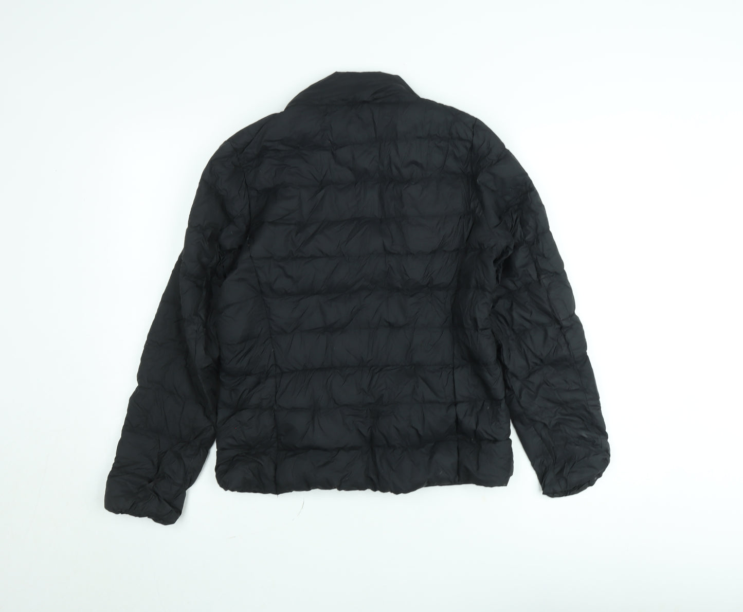 Uniqlo Boys Black S Ultra Light Down Puffer Jacket