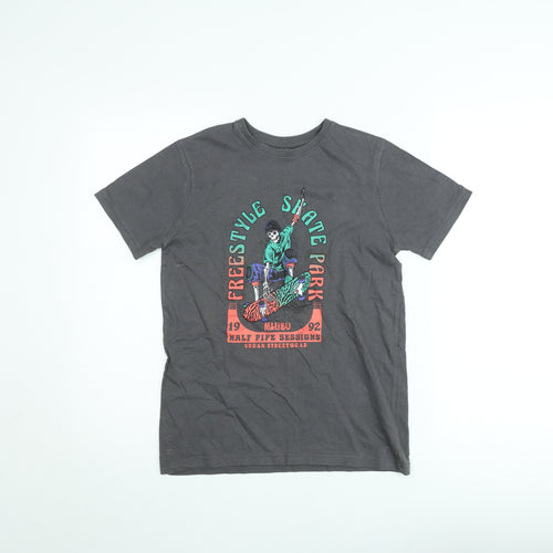 Primark Cares Teens Grey Freestyle Skate Graphic T-Shirt 11-12Y 152cm