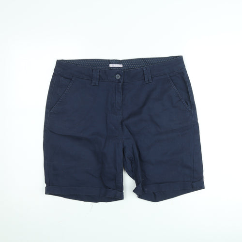 Avenue Men’s Blue Chino Shorts Size 16 Plus Regular Fit