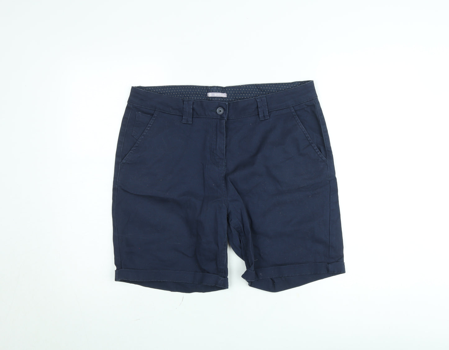 Avenue Men’s Blue Chino Shorts Size 16 Plus Regular Fit