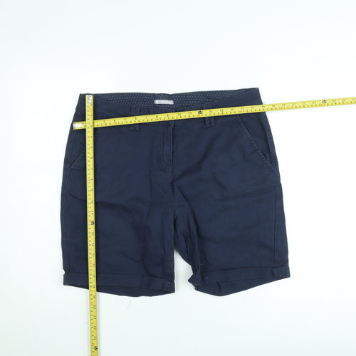 Avenue Men’s Blue Chino Shorts Size 16 Plus Regular Fit