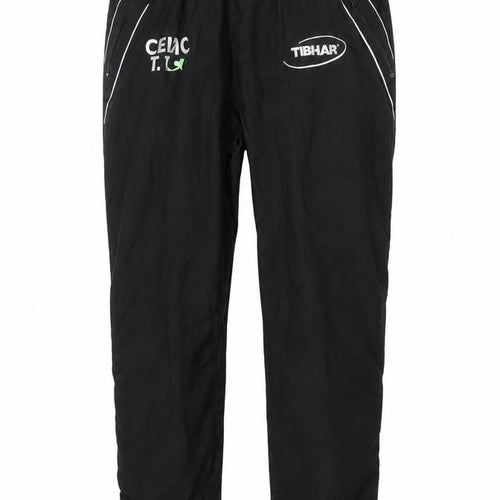 Tibhar Classic Sportswear Men's Black Small Jogger Trousers Polyester Microfibre