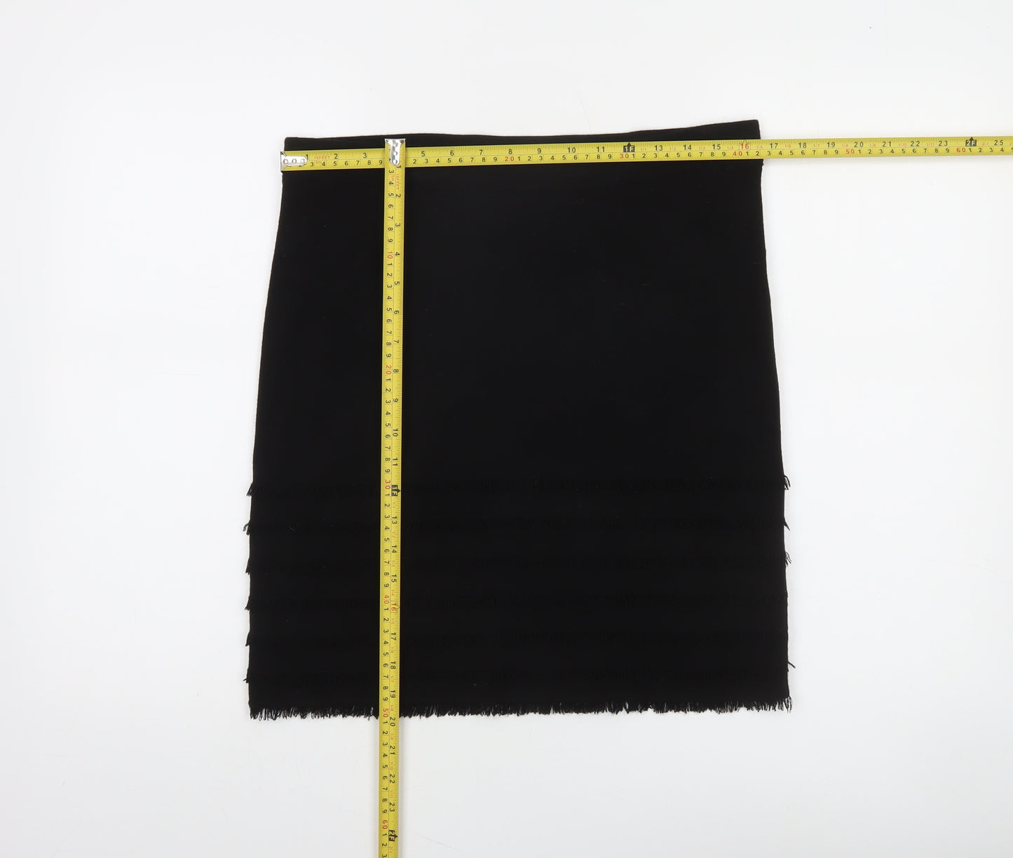 Banana Republic Womens Black L Knit Stretch Pencil Skirt