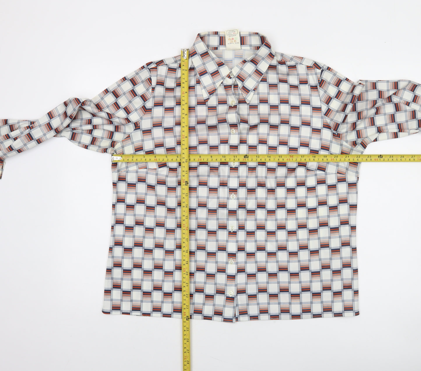 Marks and Spencer Women’s Multicoloured Checked Long Sleeve Button-Up Shirt Size 20