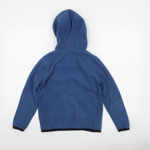 Saltrock Boys Blue Full Zip Fleece Hoodie Age 7-8 Years