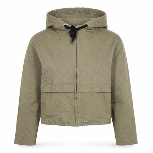 Scotch & Soda Women’s Khaki Full Zip Hoodie XS Cotton Blend