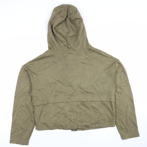 Scotch & Soda Women’s Khaki Full Zip Hoodie XS Cotton Blend