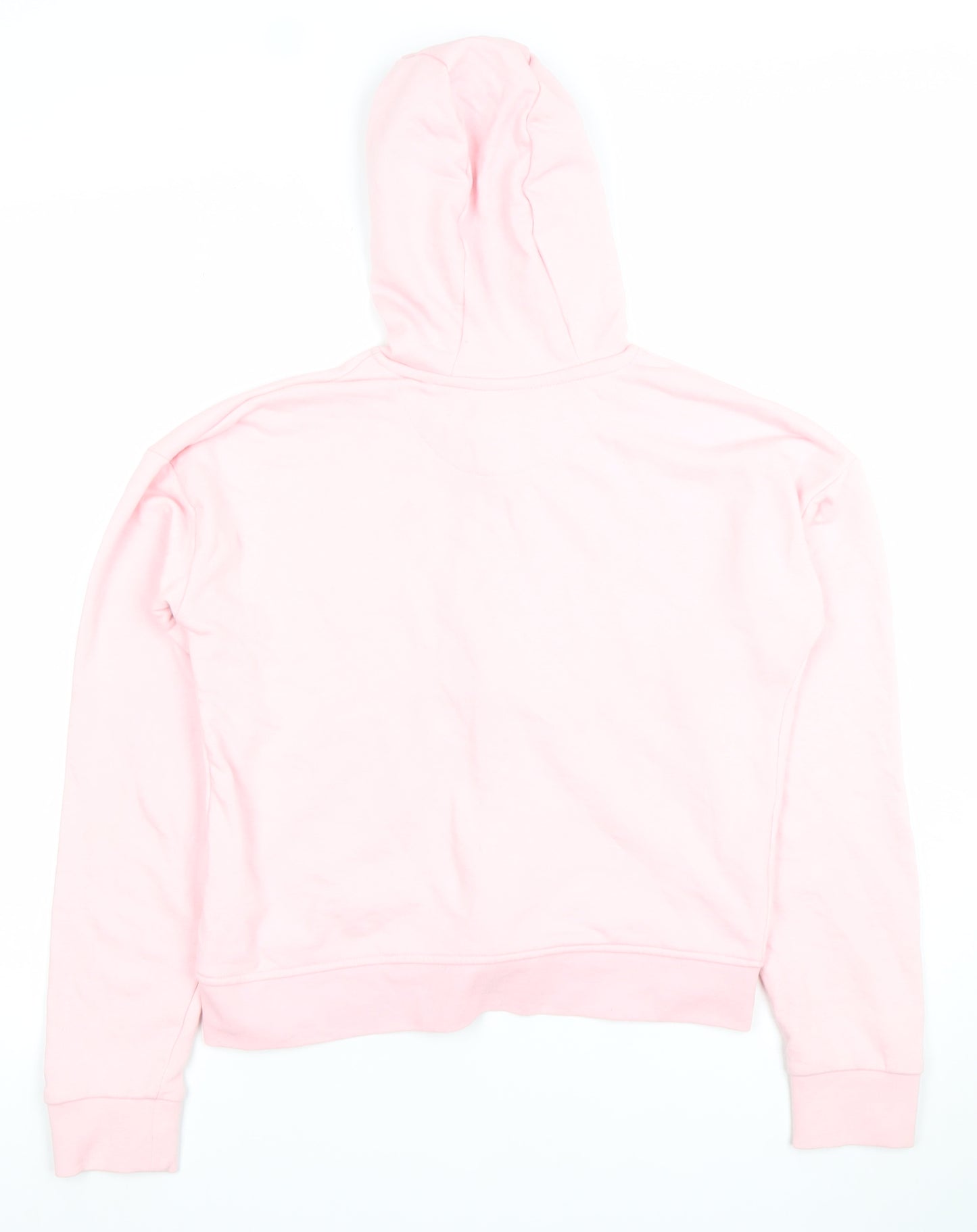 Juicy Couture Girls Pink Full Zip Hoodie 12-13 Years Logo Cotton Blend